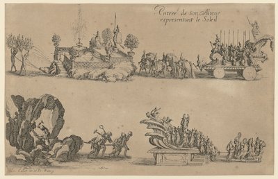 Einzug von Herzog Karl IV. von Jacques Callot