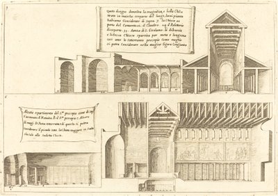 Erhebung von Kirchen einschließlich der Heiligen Krippe, 1619 von Jacques Callot