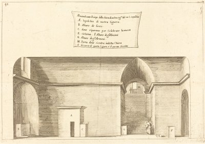 Erhebung der Kirche des Heiligen Grabes von Jacques Callot