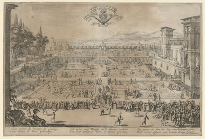 Garten von Nancy von Jacques Callot