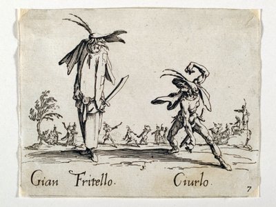 Gian Fritello und Ciurlo, Figuren aus der Commedia dell