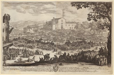 Jahrmarkt von Impruneta von Jacques Callot