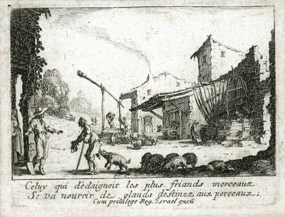 Das Leben des verlorenen Sohnes von Jacques Callot