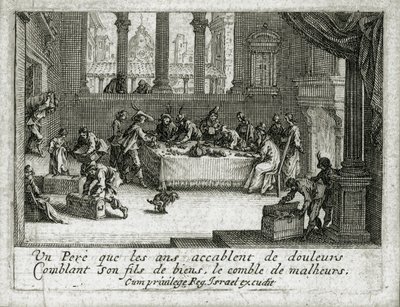 Das Leben des verlorenen Sohnes von Jacques Callot