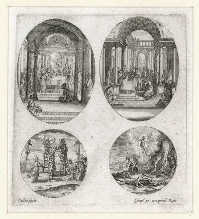 Die Wunder der Passion (Gravur) von Jacques Callot