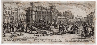 Die Elenden und die Leiden des Krieges von Jacques Callot