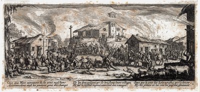 Die Elend und Leiden des Krieges von Jacques Callot