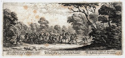 Die Elend und Leiden des Krieges von Jacques Callot