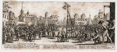 Die Elend und die Leiden des Krieges (Gravur) von Jacques Callot