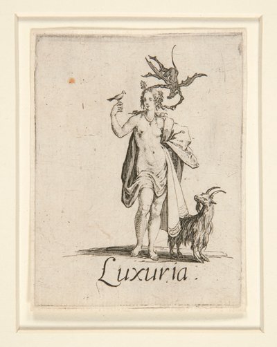 Les Péchés Capitaux: Die Wollust von Jacques Callot