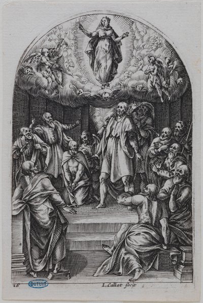 Die Gemälde von Rom, Die Himmelfahrt von Jacques Callot