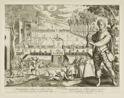 Die Monate. 5, Mai von Jacques Callot