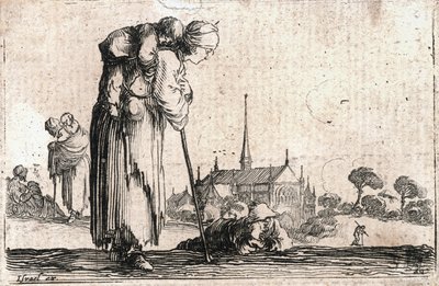 Bäuerin von Jacques Callot