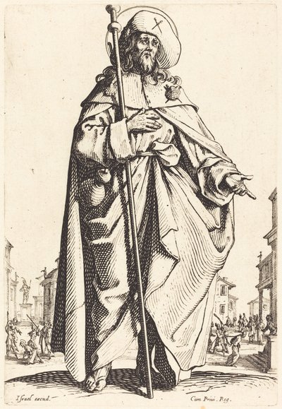 Sankt Jakobus der Ältere von Jacques Callot