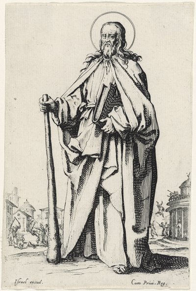 Heiliger Jakobus der Jüngere aus Les Grands Apôtres, 1631 von Jacques Callot