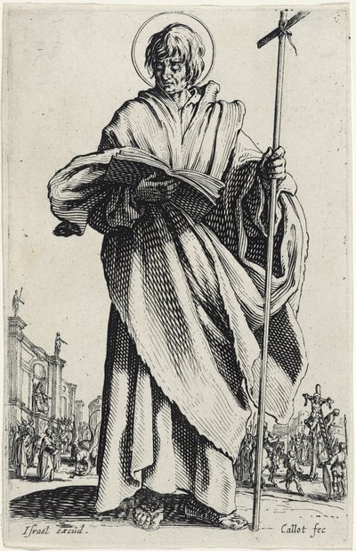 Heiliger Philippus aus Les Grands Apôtres, 1631 von Jacques Callot