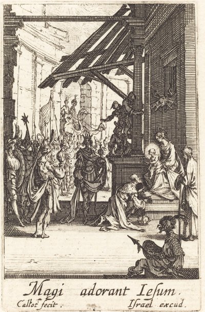 Die Anbetung der Könige von Jacques Callot