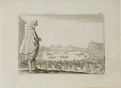 Die Wagenrennen in Santa Maria, aus Die Launen von Jacques Callot