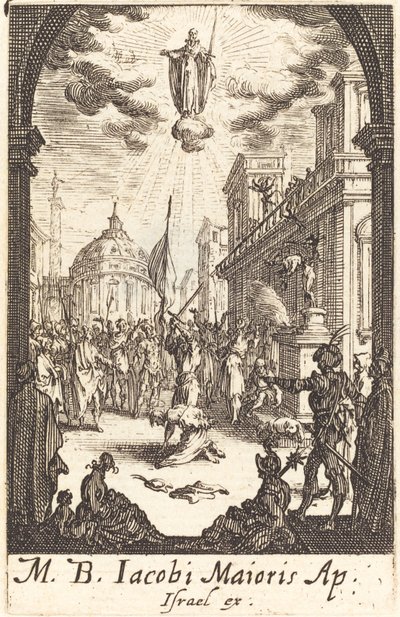 Das Martyrium des Heiligen Jakobus Major von Jacques Callot
