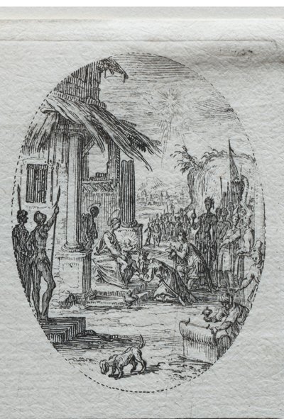 Die Geheimnisse der Passion: Die Anbetung der Könige von Jacques Callot