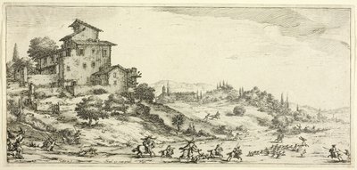 Die Hirschjagd, aus verschiedenen Szenen in Florenz entworfen von Jacques Callot