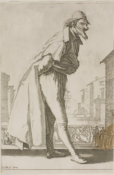 Die Wassermühle, aus Verschiedene Szenen in Florenz entworfen von Jacques Callot