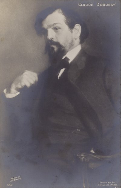 Claude Debussy, französischer Komponist (1862-1918) von Jacques Emile Blanche