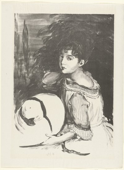 Porträt von Wanda Zielimska, bekannt als Pouponne von Jacques Emile Blanche