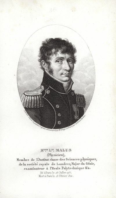 Étienne-Louis Malus von Jacques Etienne Victor Arago
