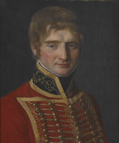 Porträt eines Mannes in Militäruniform von Jacques Louis David