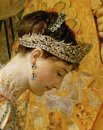 Krönung Napoleons in Notre-Dame von Jacques Louis David
