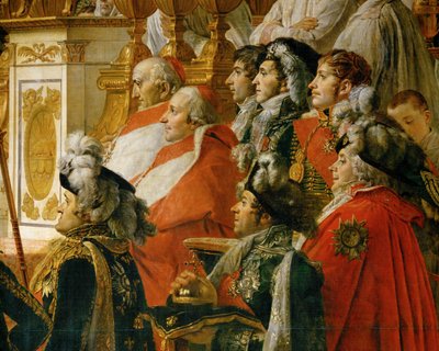 Krönung Napoleons in Notre-Dame von Jacques Louis David