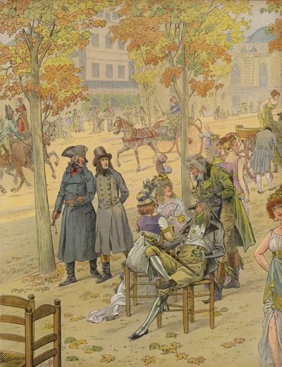 Die 12 Pavillons von Les Halles von Jacques Marie Gaston Onfray de Breville (Job)