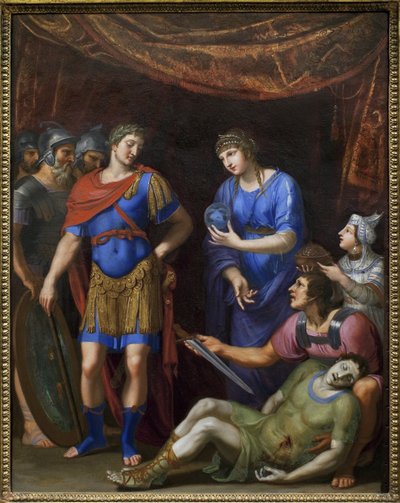 Der Tod von Marc Antoine (Marcus Antonius Marci Filius Marci Nepos, 83-30 v. Chr.) von Jacques Stella