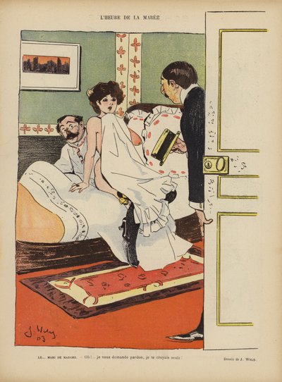 Illustration für Le Rire von Jacques Wely