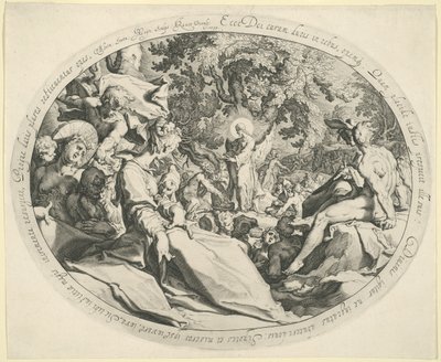 Das Wunder der fünf Brote von Jacques de Gheyn II