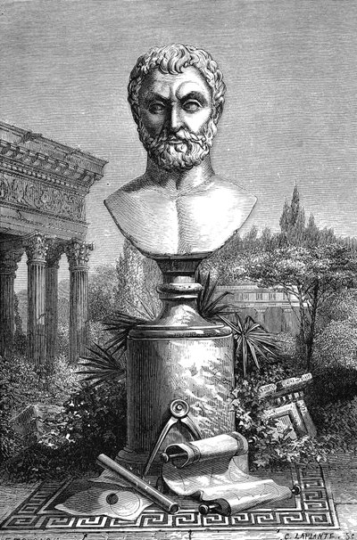 Thales von Milet, griechischer Wissenschaftler und Philosoph von Jaime Abecasis