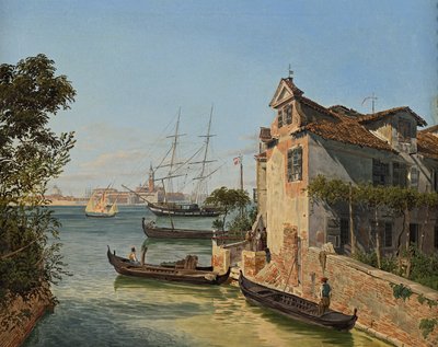 Blick auf San Giorgio Maggiore in Venedig von Jakob Alt