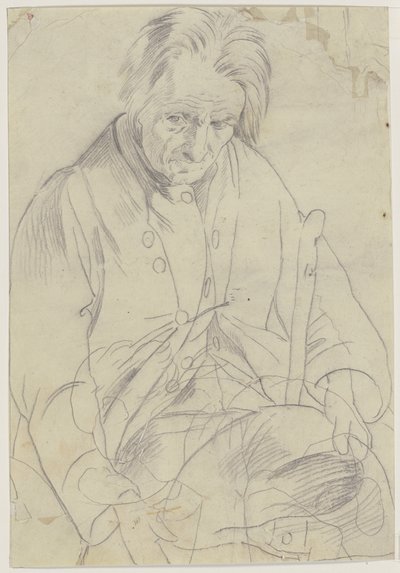 Alter Bauer von Jakob Becker