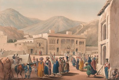 Der Durbar-Khaneh von Shah Shoojah-ool-Moolk in Kabul von James (after) Atkinson