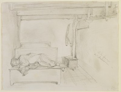 Auf dem Bauernhof von Maladrie, 1858 von James Abbott McNeill Whistler