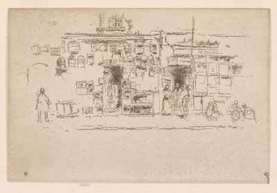 Vogelkäfige, Chelsea, ca. 1886-88 von James Abbott McNeill Whistler