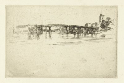 Die kleine Putney-Brücke von James Abbott McNeill Whistler
