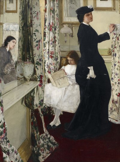 Harmonie in Grün und Rosa: Das Musikzimmer von James Abbott McNeill Whistler