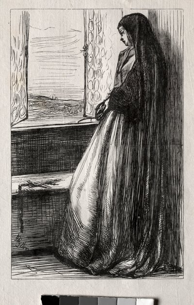 Illustration für Graf Bruckhardt in Once a Week von James Abbott McNeill Whistler