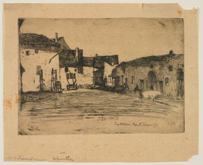 Liverdun aus Zwölf Radierungen aus der Natur von James Abbott McNeill Whistler