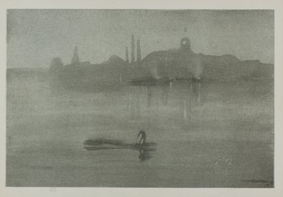 Nocturne, 1878, veröffentlicht 1887 von James Abbott McNeill Whistler