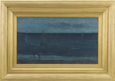 Nocturne: Blau und Silber - Bognor, 1871-76 von James Abbott McNeill Whistler