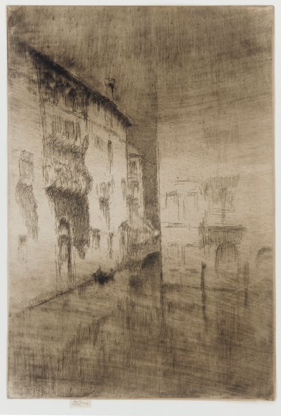 Nocturne: Paläste, 1879-1880 von James Abbott McNeill Whistler