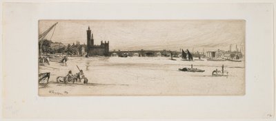 Alte Westminster Bridge von James Abbott McNeill Whistler
